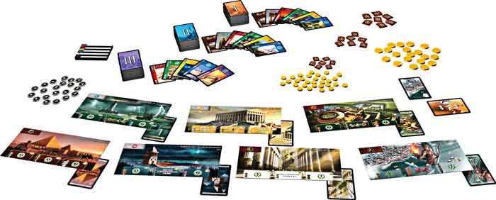 7 Wonders: il gioco di carte in cui creare Meraviglie