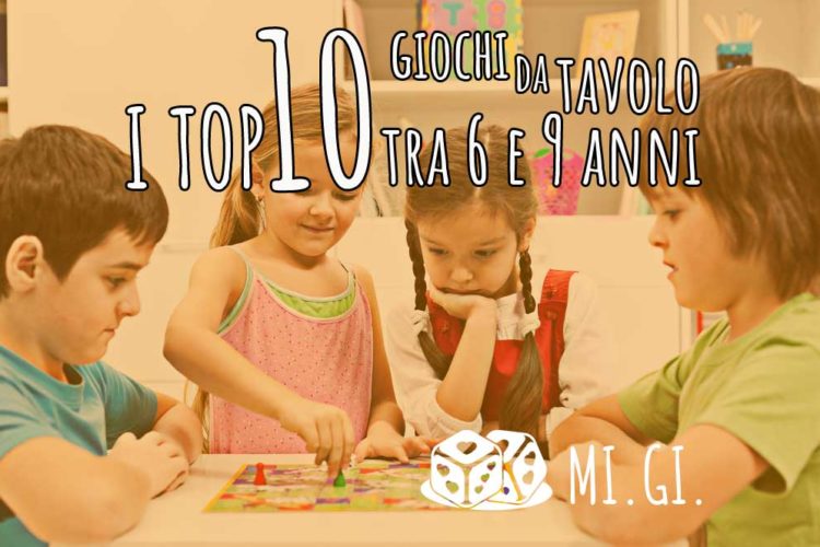 I migliori 10 giochi da tavolo/di società per bambini tra i 9 e i