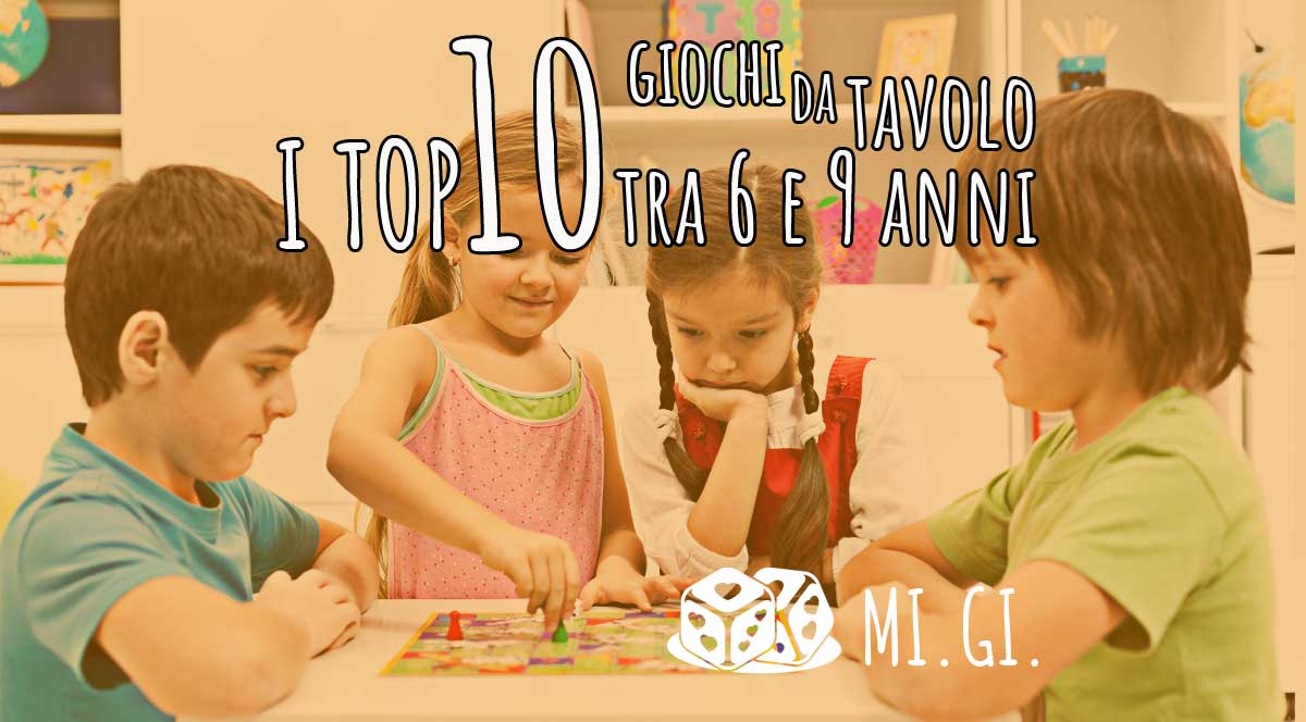 Migliori giochi in scatola per bambini tra i 6 e i 9 anni (in top 10)