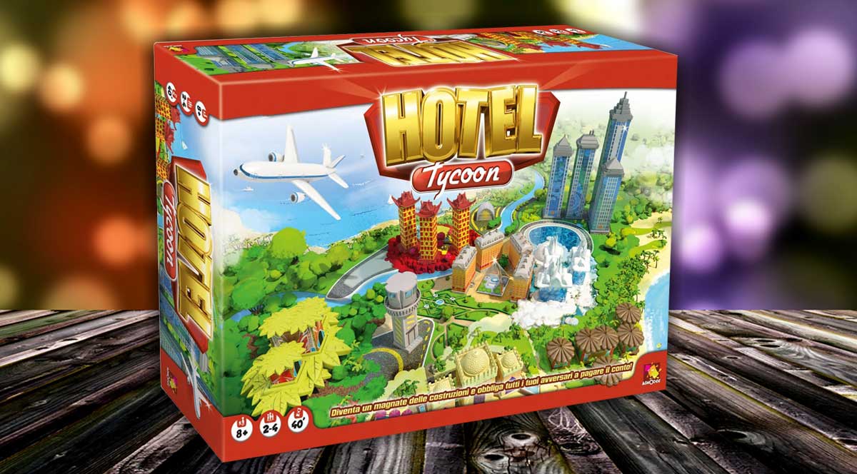 Hotel Tycoon: un gioco di Hotel da tavolo. Contrattazione VS fortuna