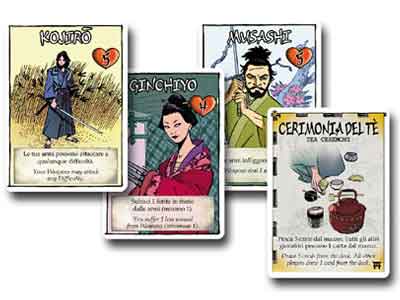 samurai sword gioco carte