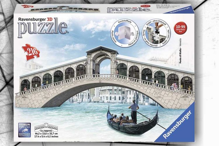 ponte venezia puzzle 3d