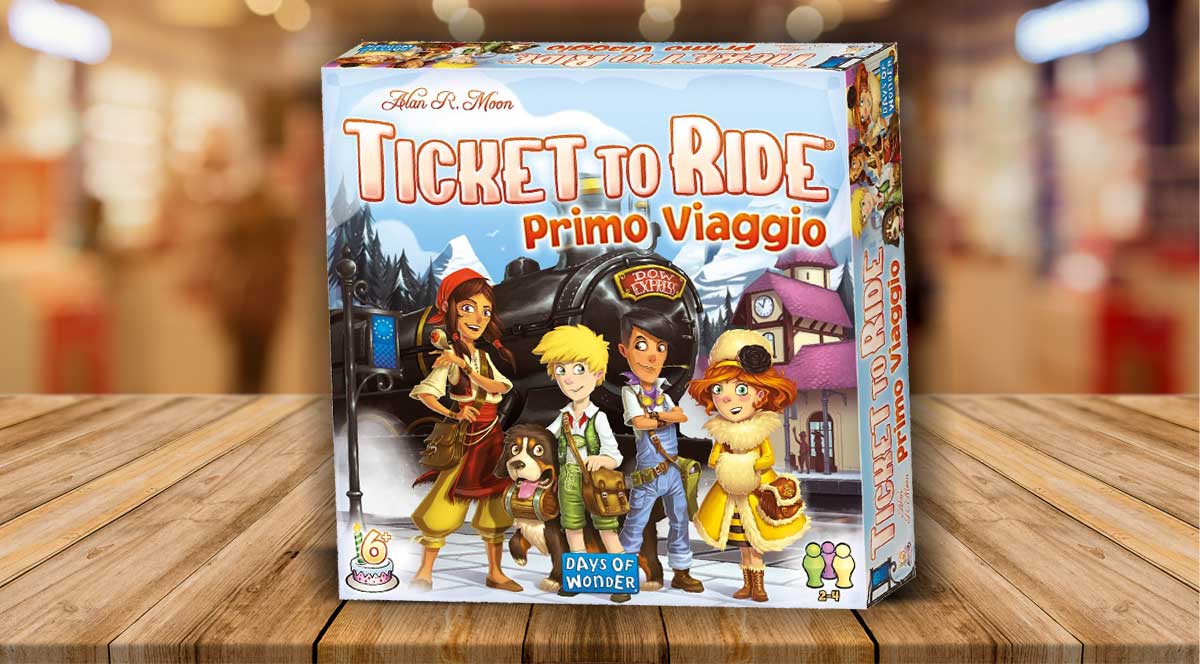 Ticket to Ride primo viaggio, un classico nella versione per bambini